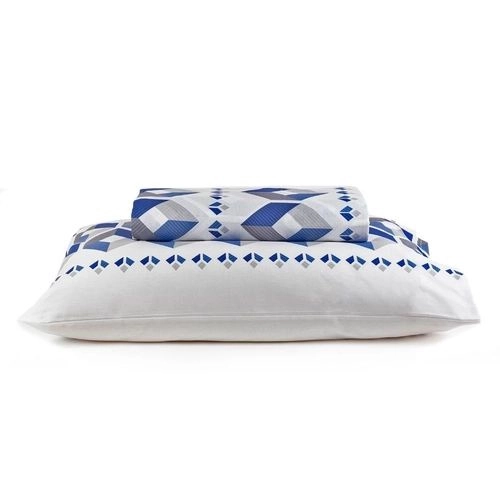 Jogo de Cama Coteminas Queen Royal Sion Índigo